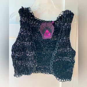 Ribbon and Chain Vest